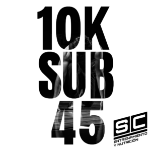 10 km sub 45 minutos