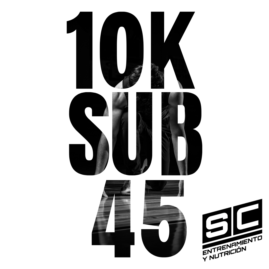 10 km sub 45 minutos